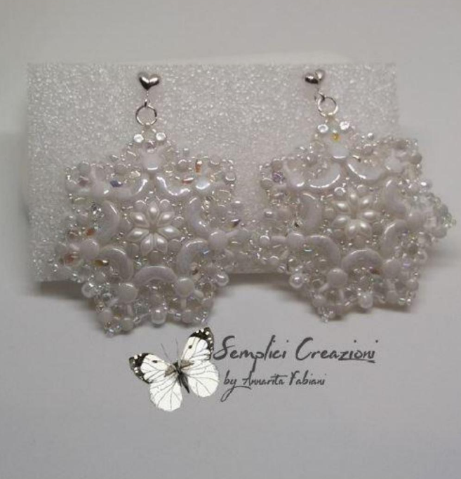 Free Tutorial: Earrings "Venus"