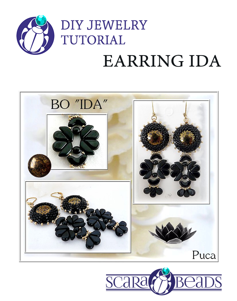 Handmade: Earrings "IDA" by Puca