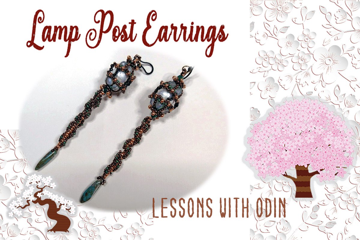 Lamp Post Earrings - Lessons With Odin