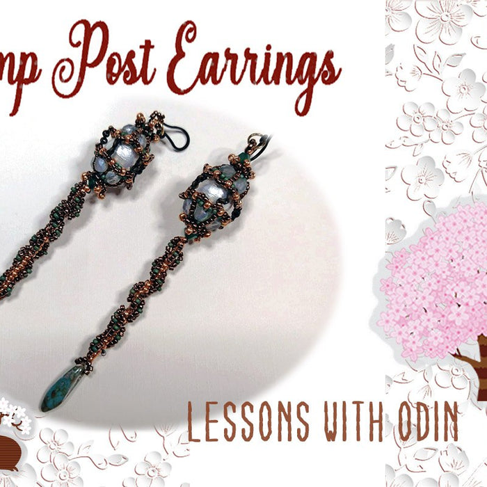 Lamp Post Earrings - Lessons With Odin