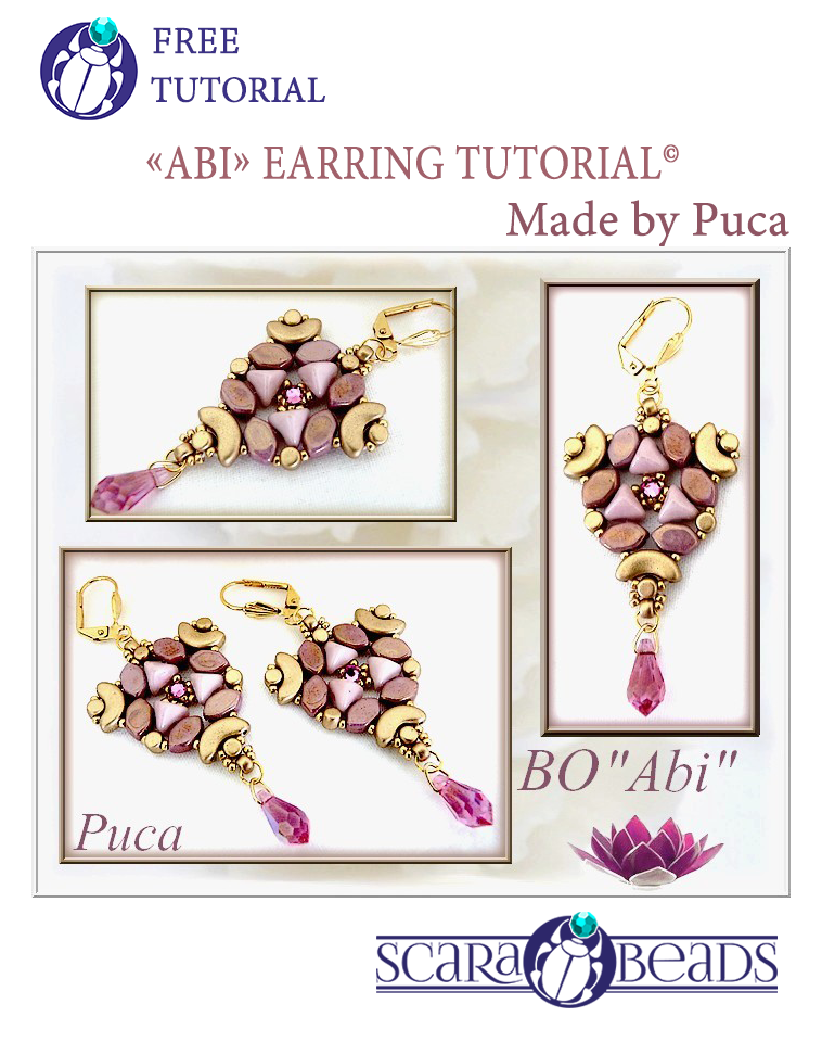 Earrings Abi: made by Puca