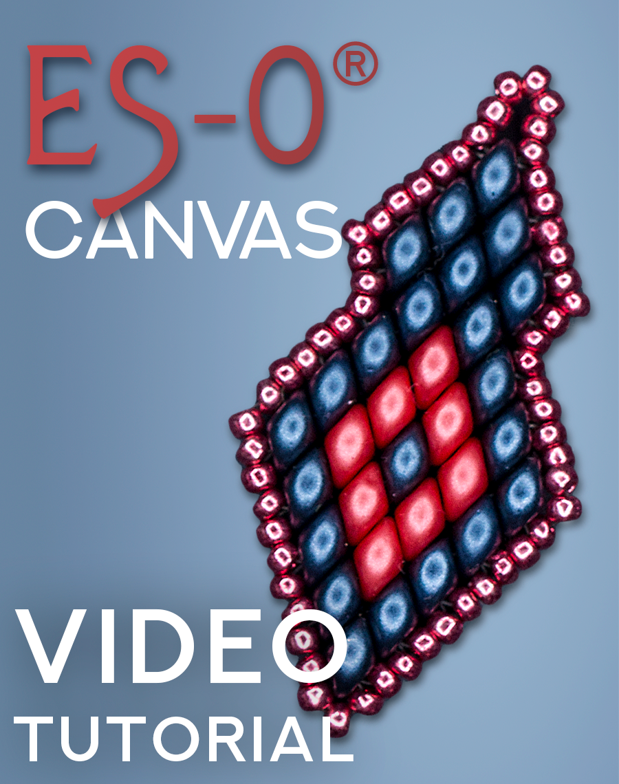 DIY: Beaded Canvas made of ES- O Beads