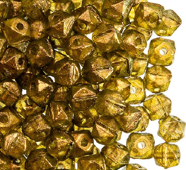  Glasperlen Cut Nuggets Beads