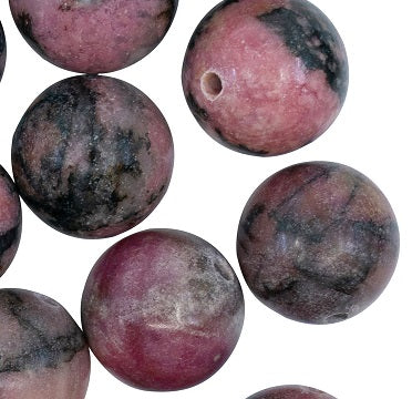 Runde Steinperlen 12mm