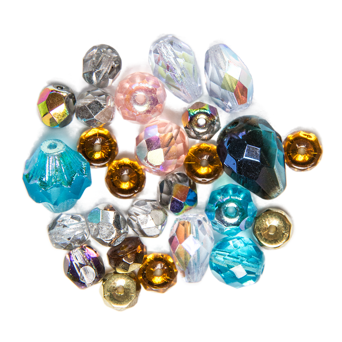 Feuerpolierte Perlen