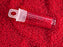 20 g Rocailles 13/0, Transparent Rubin Matt, Tschechisches Glas (Rocailles)
