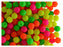 1 St. Runde Gepresste Perlen Set rund 3mm, 4mm, 6mm, 8mm, Neon Warm Mix (UV Active), Tschechisches Glas