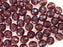 25 St. Fire Polished facettierte Glasperlen Rund 8mm, Amethyst Lila hell, Tschechisches Glas