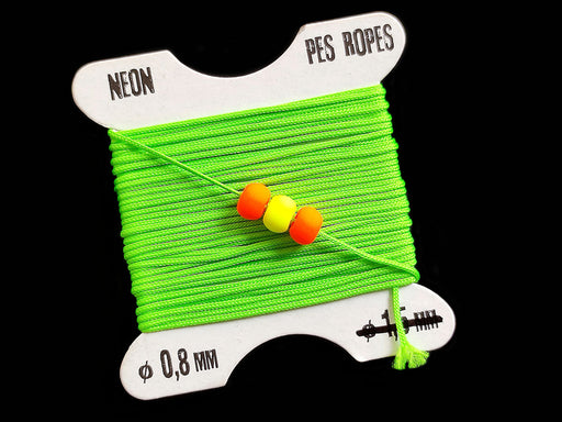1 pc Pes Seile 5mx0,8 mm, Neon Grün, Polyester (Pes Ropes)