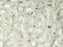 Tschechische Glasperlen PRECIOSA Candy™ 8mm 2 Loch Kristall Tschechisches Glas Farbe_Clear