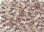 Feuerpolierte Perlenformen 6x4 mm Rosaline Bronzefarben Tschechisches Glas Farbe_Pink