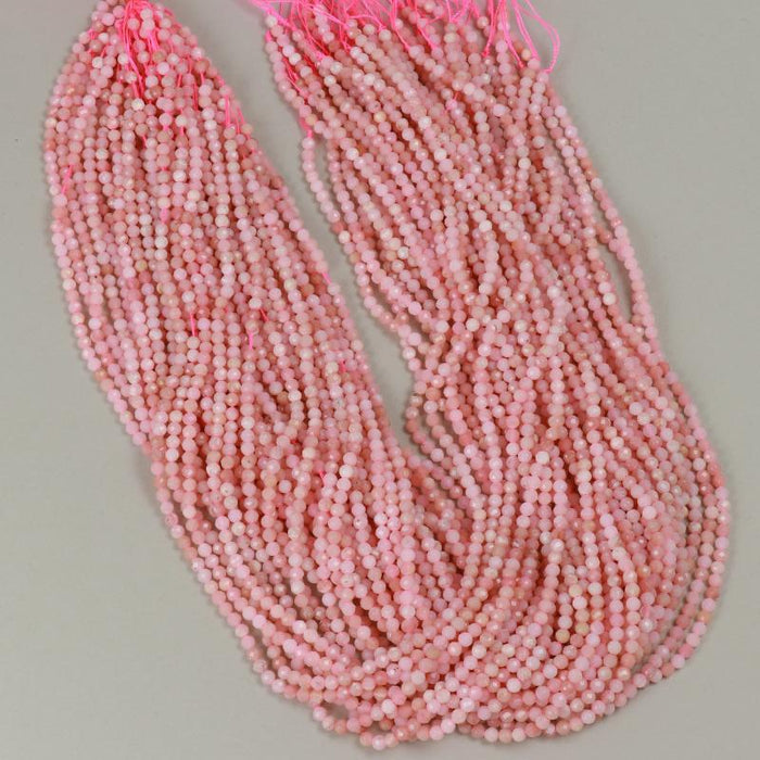 Edelsteinperlen 3x35 mm Alabaster Curry mit Goldeffekt (Kräuter & Gewürze-Serie)  Farbe_Pink