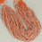 Edelsteinperlen 45 mm Tiefschwarz Travertin mit Fuchsienstreifen  Farbe_Orange