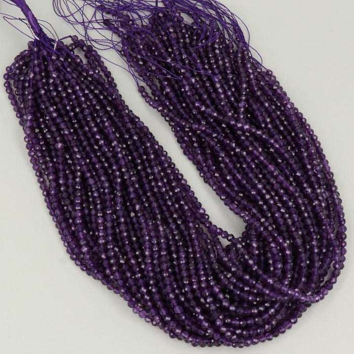 Edelsteinperlen 4 mm Alexandrit  Farbe_Purple