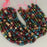 Edelsteinperlen 10x8 mm Tiefschwarz Vega-Lazure  Farbe_Multicolored
