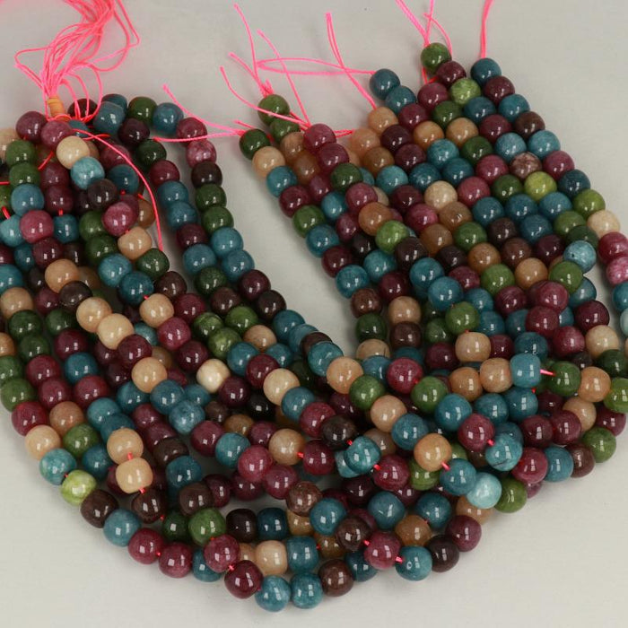 Edelsteinperlen 10x8 mm Tiefschwarz Vega-Lazure  Farbe_Multicolored