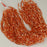 Edelsteinperlen 4 mm Alabaster Rot-Orange in Keramikoptik  Farbe_Orange