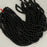 Edelsteinperlen 8 mm Aquamarin mit Silberdekor  Farbe_Black