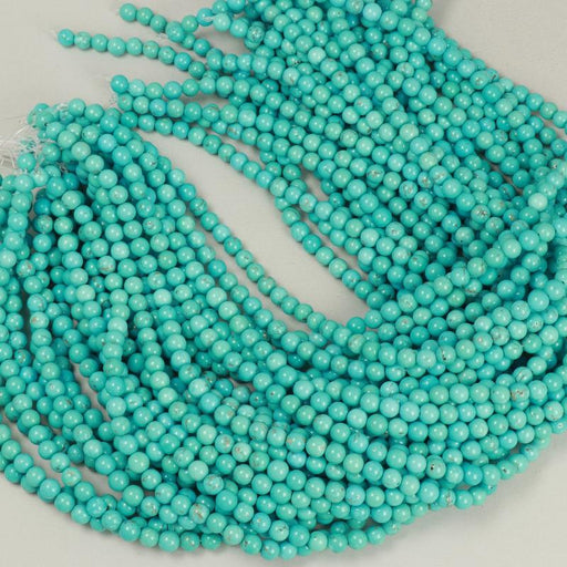 Edelsteinperlen 6 mm Kristall Voll-Apricot Mittel  Farbe_Blue Farbe_ Green