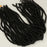 Edelsteinperlen 6 mm Obsidiana Schwarz Rund Glatt  Farbe_Black