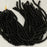 Edelsteinperlen 8 mm Obsidiana Schwarz Rund Glatt  Farbe_Black