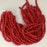Edelsteinperlen 8 mm Gefärbter Jade Rubin Rund Glatt  Farbe_Red