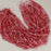 Edelsteinperlen 8 mm Gefärbte Jade Rot Erdbeere Rund Glatt  Farbe_Red