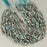 Edelsteinperlen 8x6 mm Larimar Multicolor Nugget Glatt  Farbe_Grey Farbe_ Blue