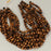 1 Strand 38/40 cm Edelsteinperlen 8 mm Gelbes Tigerauge Rund Glatt  Farbe_Yellow Farbe_ Brown