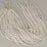 1 Strand 38/40 cm Edelsteinperlen 6x7 mm Selenit Rund glatt  Farbe_White
