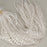 1 Strand 38/40 cm Edelsteinperlen 8x9 mm Selenit Rund glatt  Farbe_White