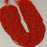 1 Strand 38/40 cm Edelsteinperlen 2.5x3 mm Koralle Bambus Rot Rund glatt  Farbe_Red