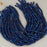 1 Strand 38/40 cm Edelsteinperlen 6 mm Lapislazuli Rund glatt  Farbe_Blue