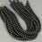 1 Strand 38/40 cm Edelsteinperlen 8 mm Hämatit Rund glatt  Farbe_Grey