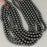 1 Strand 38/40 cm Edelsteinperlen 10mm Hämatit Rund glatt  Farbe_Grey