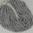 1 Strand 38/40 cm Edelsteinperlen 4 mm Hämatit Plattiert Rhodium Rund glatt  Farbe_Grey