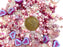 35 g Glasperlen-Mix, French Rose Fuchsia, Tschechisches Glas (Glass Bead Mix)