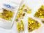 35 g Glasperlen-Mix, Jonquil Gelb Goldrute, Tschechisches Glas (Glass Bead Mix)