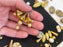 35 g Glasperlen-Mix, Goldener Kornfeld, Tschechisches Glas (Glass Bead Mix)