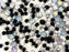 35 g Glasperlen-Mix, Marmorspäne, Tschechisches Glas (Glass Bead Mix)