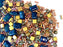 35 g Glasperlen-Mix, Sonne von Florenz, Tschechisches Glas (Glass Bead Mix)