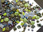 65 g Glasperlen-Mix, Funkelnde Feria, Tschechisches Glas (Unique Mix of Czech Glass Beads)