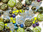 65 g Glasperlen-Mix, Funkelnde Feria, Tschechisches Glas (Unique Mix of Czech Glass Beads)