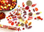 65 g Glasperlen-Mix, Sansibar, Tschechisches Glas (Unique Mix of Czech Glass Beads )