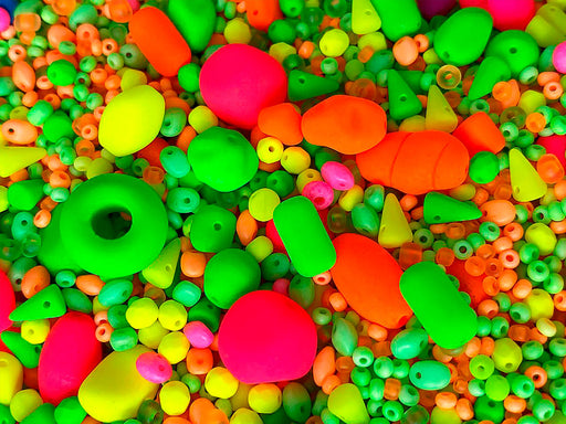 65 g Einzigartige Mischung aus tschechischen Glasperlen für die Schmuckherstellung, Perlen und Perlensortimente, Neon Mix, Tschechisches Glas (Unique Mix of Czech Glass Beads for Jewelry Making, Beads & Bead assortments)