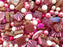 65 g Exklusive Mehrfarbige Tschechische Glasperlen-Mischung, Magisches Kaleidoskop, Tschechisches Glas (Exclusive Multicolored Czech Glass Beads Mix)