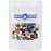 150 St. Gepresste Glasperlen Tile 6x6x2,9 mm, 2-Loch, Mischen, Tschechisches Glas (Tile Beads)
