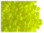 10 g SuperDuo NEON Rocailles 2.5x5mm Zwei Löcher, Böhmisches Glas, Gelb