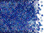 5 g 10/0 Miyuki Delica Japanische Rocailles, Undurchsichtiges Königsblau AB