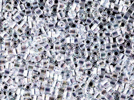 Delica Glasperlen 10/0 Kristall AB Japanische Glasperlen Miyuki Farbe_Clear